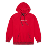 (WMNS) Converse New Year Series Tiger Stripes Hoodie Red 10024158-A01