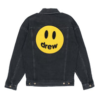 Drew House Chenille Mascot Patch Trucker Jacket 'Black' DR-SS21-20