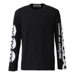 COMME des GARCONS CDG Classical String mark Logo Long-sleeve Tee 'Black' SZ-T008-051-1