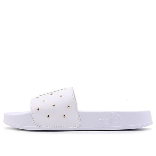 (WMNS) PUMA Leadcat Studs Slide White 369405-02