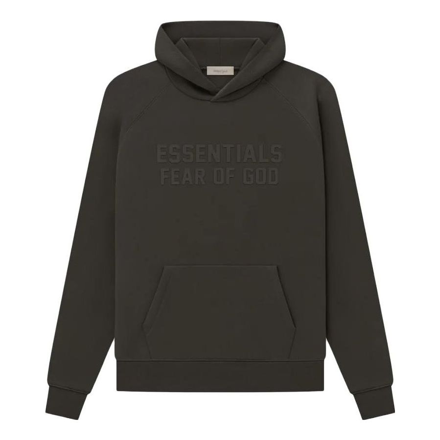 Fear of God Essentials SS23 Hoodie 'Off Black' FOG-SS23-006
