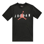 Men's Nike Logo Printing Pattern Round Neck Pullover Short Sleeve Black T-Shirt CJ9571-010