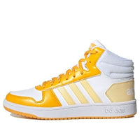 (WMNS) adidas Hoops 2.0 Mid 'White Yellow' G55054