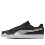 PUMA Court Point Vulc V2 Black/White/Silvery Low Casual Board Shoes 362946-11