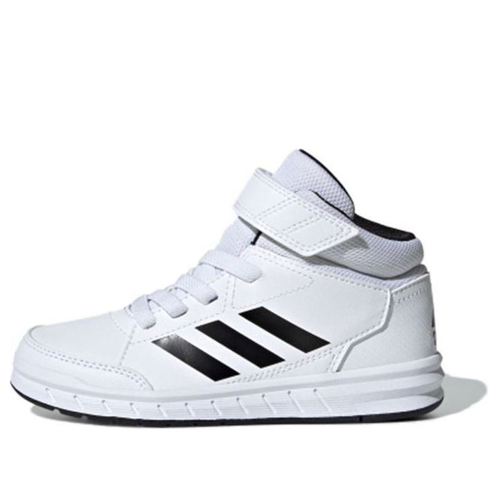 (PS) adidas Altasport Mid K 'White Black' G27114