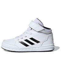 (PS) adidas Altasport Mid K 'White Black' G27114