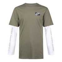 Men's Vans Round Neck Casual Green VN0A54IGDB0