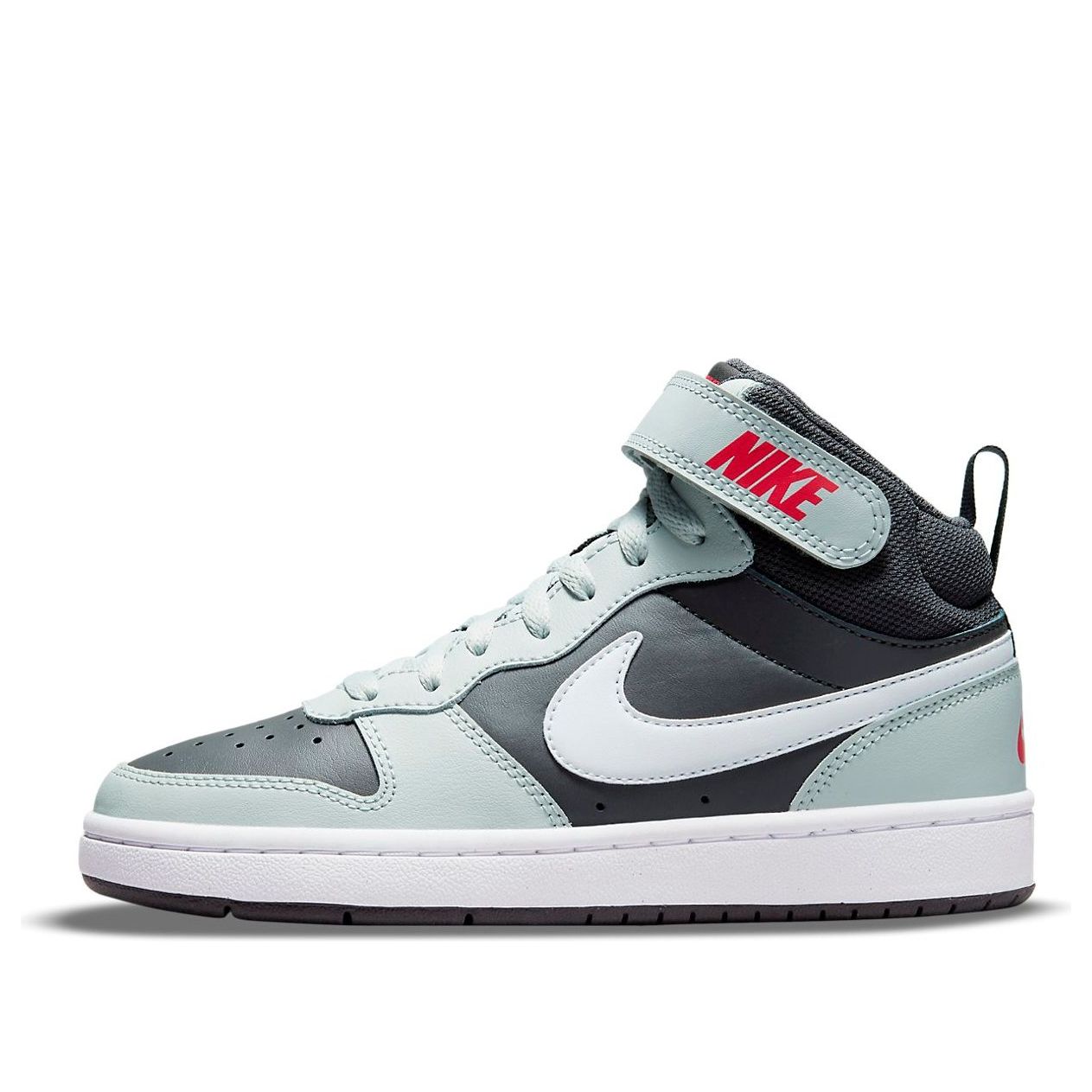 (GS) Nike Court Borough Mid 2 'Medium Ash Light Silver' CD7782-200