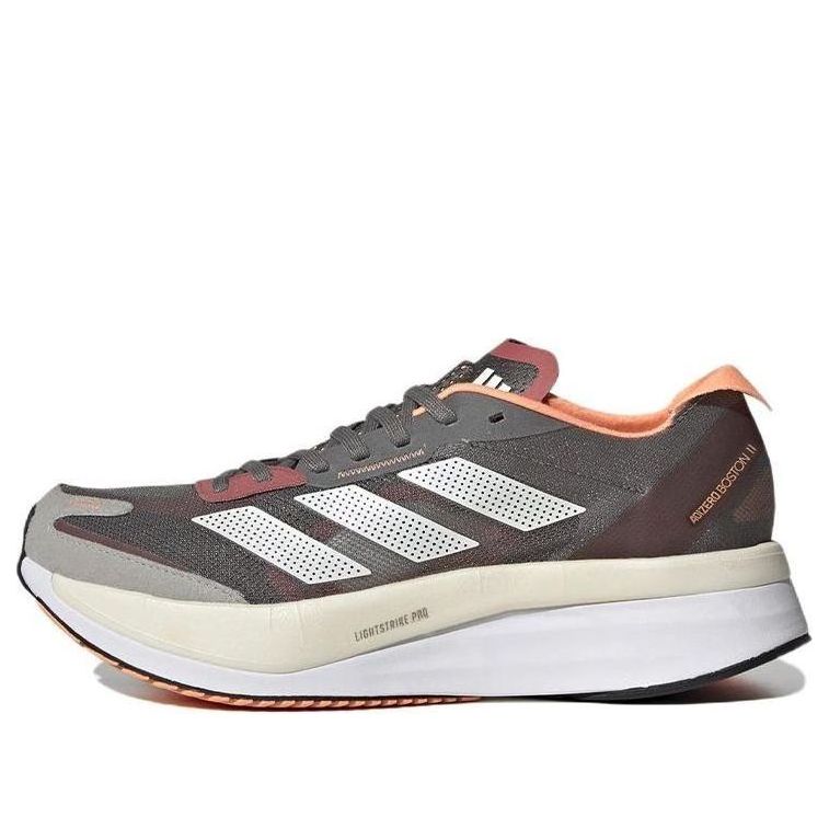 (WMNS) adidas Adizero Boston 11 'Grey Beam Orange' GY8406