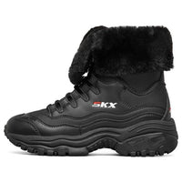 (WMNS) Skechers Energy Running Shoes Black 167012-BBK