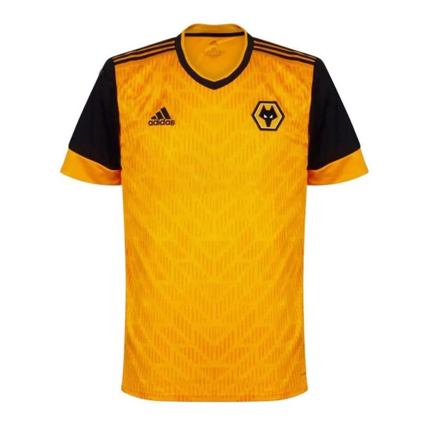 adidas Wolverhamptom Wanderers Home Soccer Jersey 'Collegiate Gold Black' FJ4503