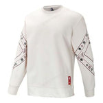 Men's adidas neo Cny Swt Limited Funny Pattern Sports Round Neck Pullover Pink White HM7488