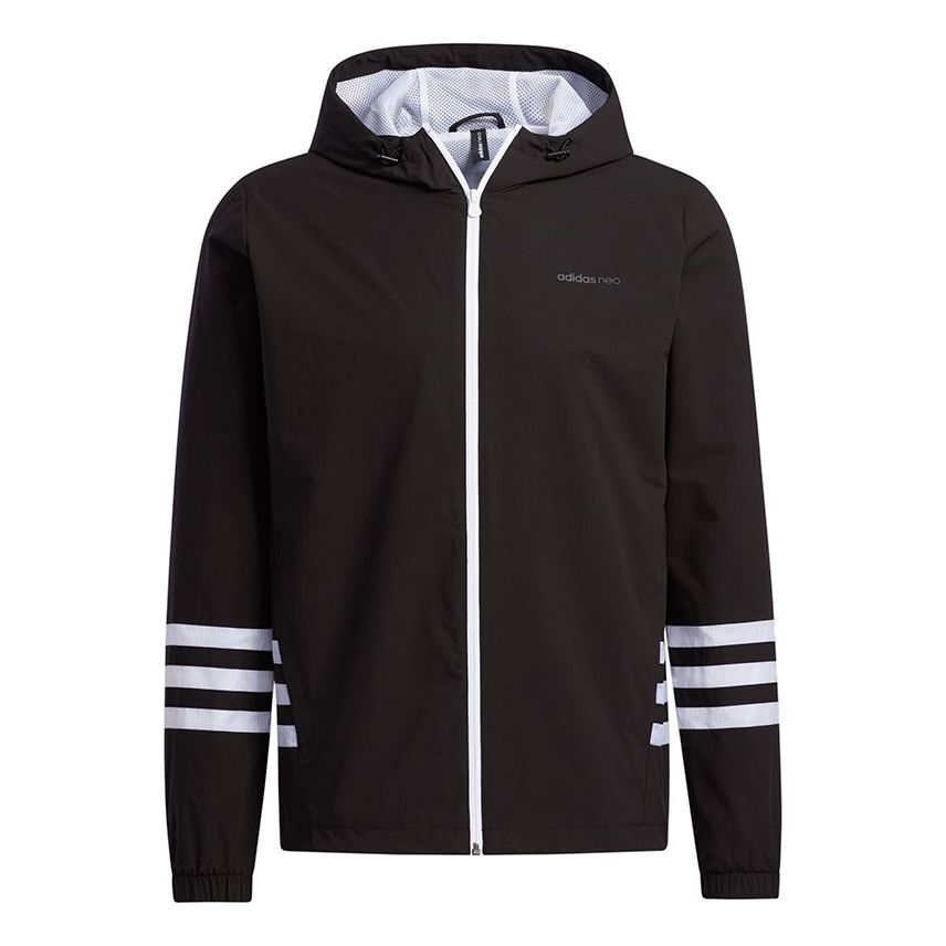 adidas neo M CS WB 2 Causual Sports Anorak Jacket Coat Male Black GR6926