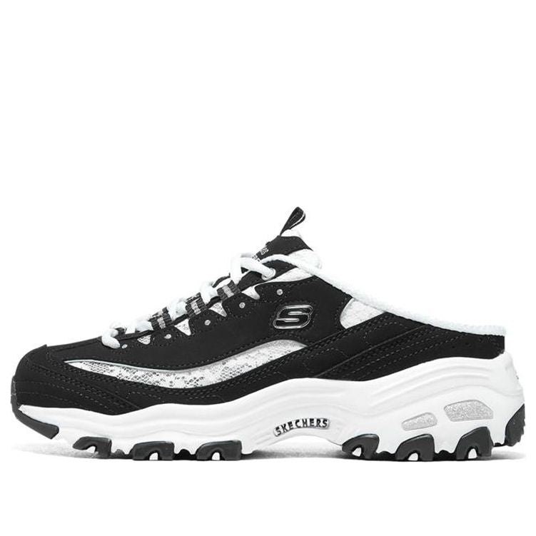 (WMNS) Skechers Dlites 1.0 'Black' 896088-BKW