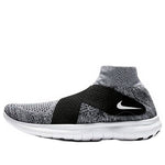 (WMNS) Nike Free RN Motion Flyknit 2017 'Black White' 880846-001