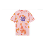 Men's Nike Tie Dye Geometry Pattern Casual Round Neck Short Sleeve Orange T-Shirt DQ1068-610