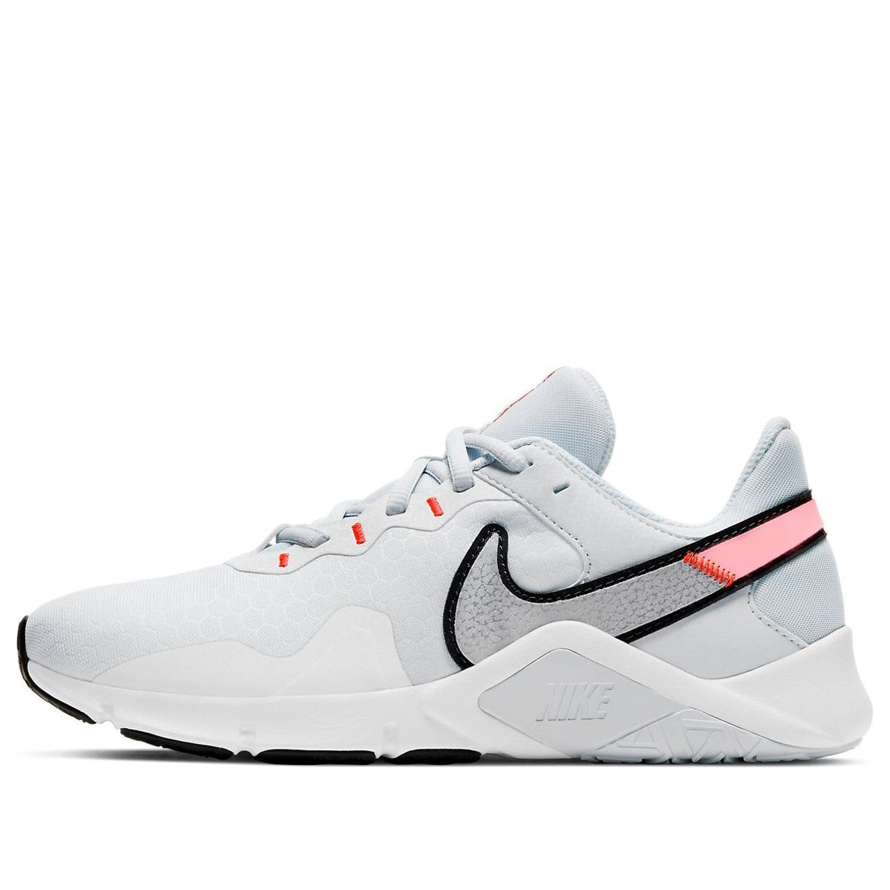 (WMNS) Nike Legend Essential 2 'White Football Grey Crimson' CQ9545-007