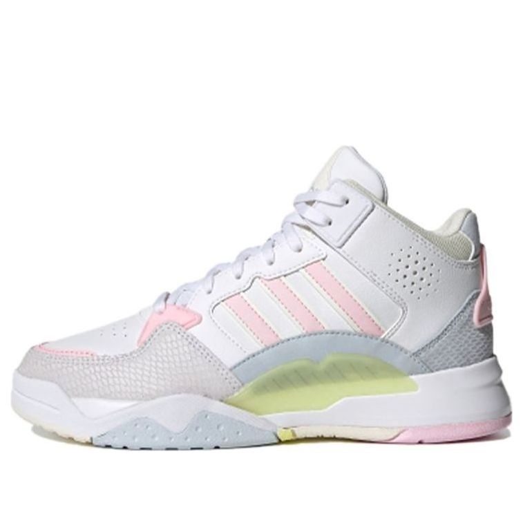 (WMNS) adidas Neo 5th Quarter 'White Pink Yellow' FY6640