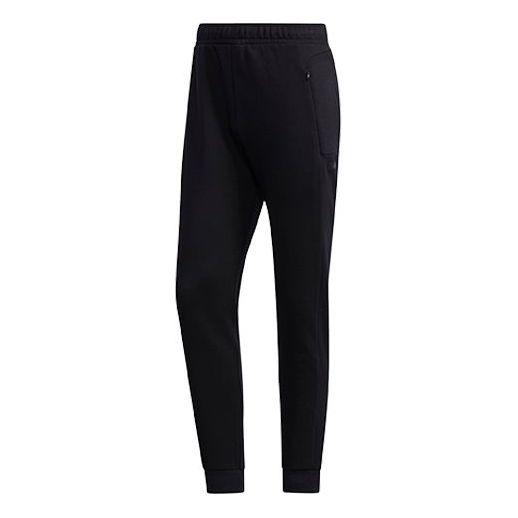adidas neo M Idnty Cnt Tp Running Athletics Knit Sports Pants Black GJ8748