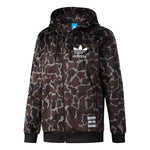 adidas originals Camouflage Stay Warm Hooded Jacket Brown CD1716