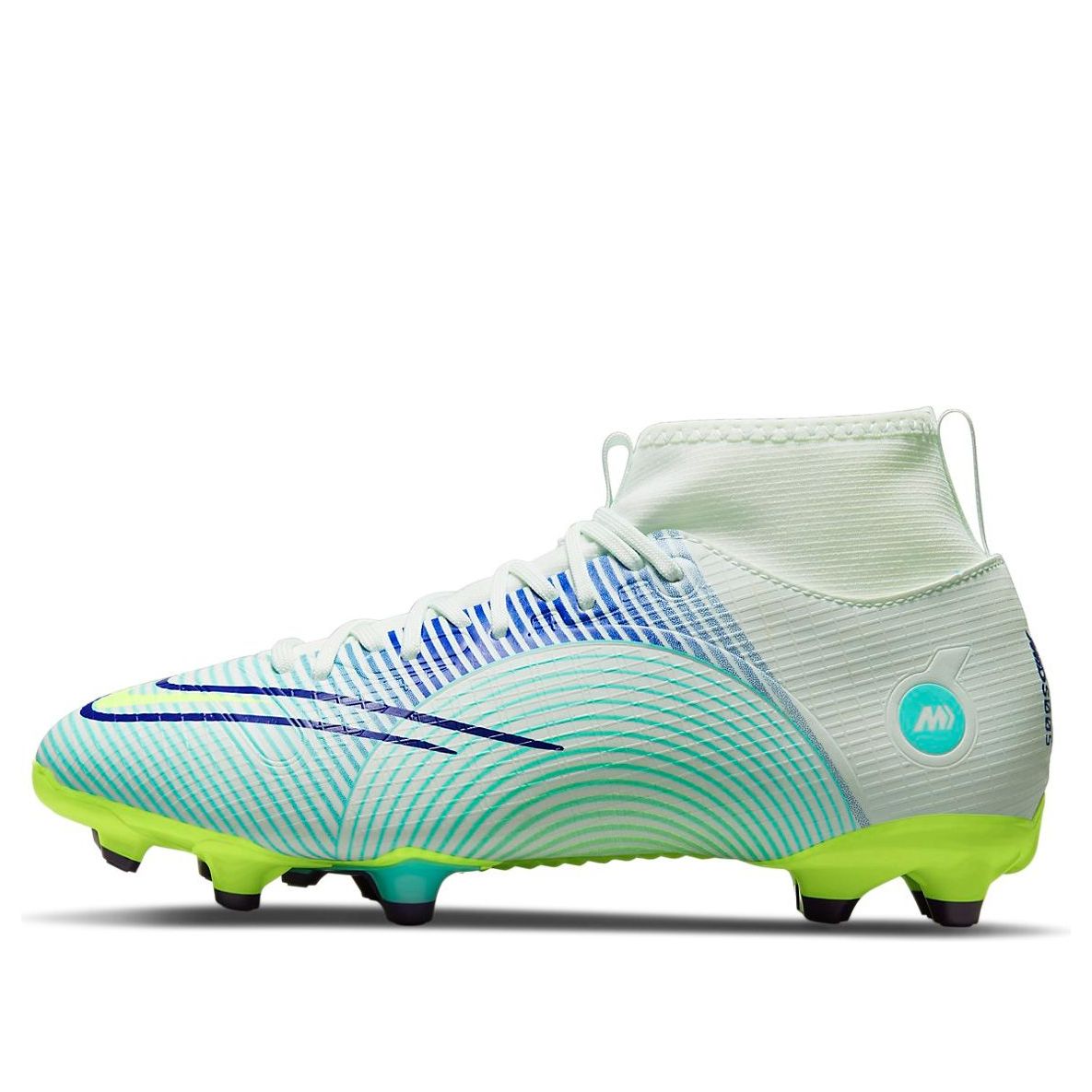 (GS) Nike Mercurial Superfly 8 Academy MG 'Dream Speed - Barely Green Electro Purple' DN3771-375