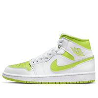 (WMNS) Air Jordan 1 Mid 'White Lime' BQ6472-131
