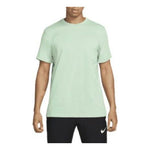 Men's Nike Dri-FIT Logo Solid Color Training Sports Short Sleeve Malachite Green T-Shirt DM6669-308