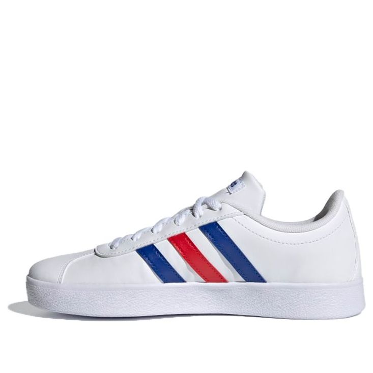 (GS) adidas VL Court 2.0 K 'White Blue Red' FY7170