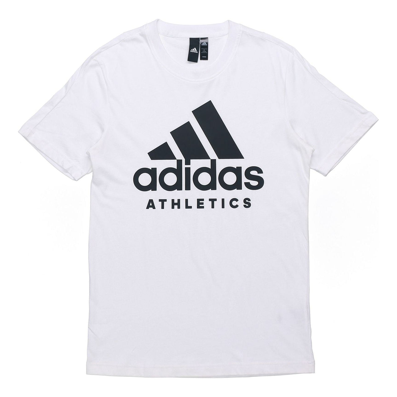 adidas Training Round Neck Pullover Short Sleeve 'White' BK3715