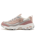 (WMNS) Skechers D'Lites 1.0 Low Running Shoes Pink/White 11947-MVGY