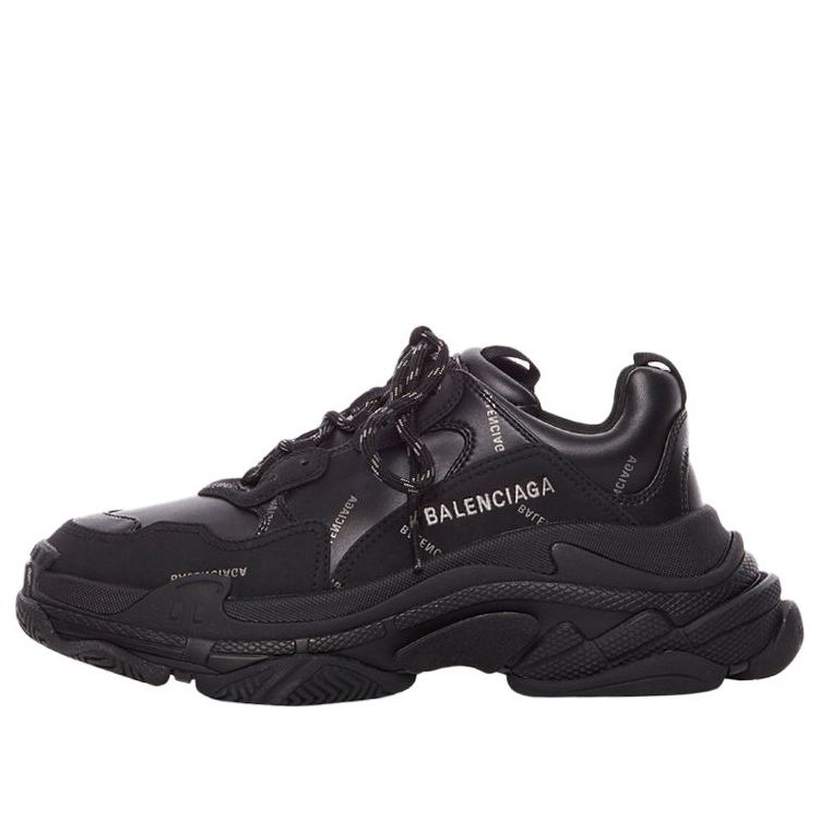 Balenciaga Triple S Sneaker 'Allover Logo - Black' 536737W2FA21081