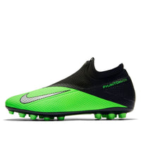 Nike Phantom Vision 2 Academy DF AG 'Black Green' CD4155-306