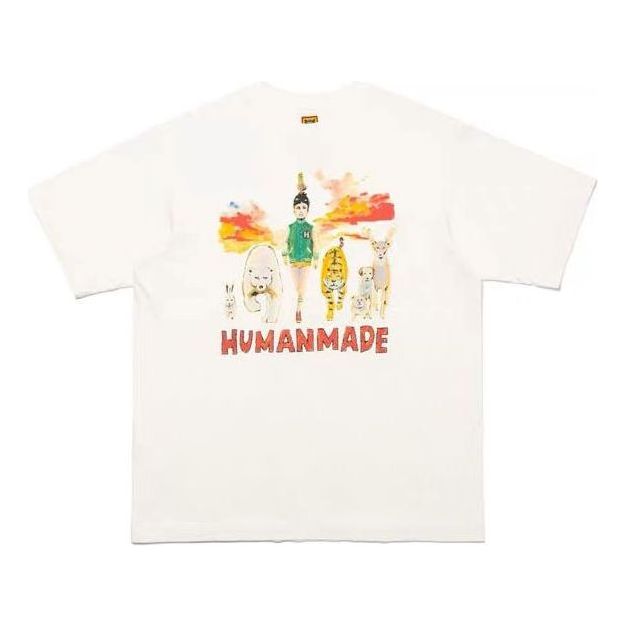 HUMAN MADE x KEIKO SOOTOME #12 T-shirt 'White' XX26TE002