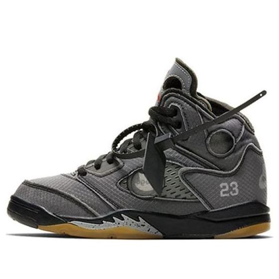 (PS) Air Jordan 5 x Off-White Retro SP 'Muslin' CV4827-001