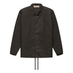 Fear of God Essentials FW22 Nylon Coaches Jacket 'Off Black' FOG-FW22-609