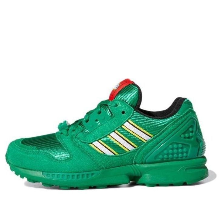 (GS) adidas x LEGO ZX 8000 J 'Green White' GZ8208