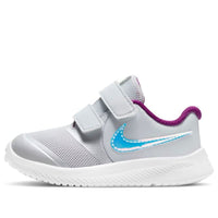(TD) Nike Star Runner 2 Power 'Pure Platinum Iridescent Swoosh' DD5888-001