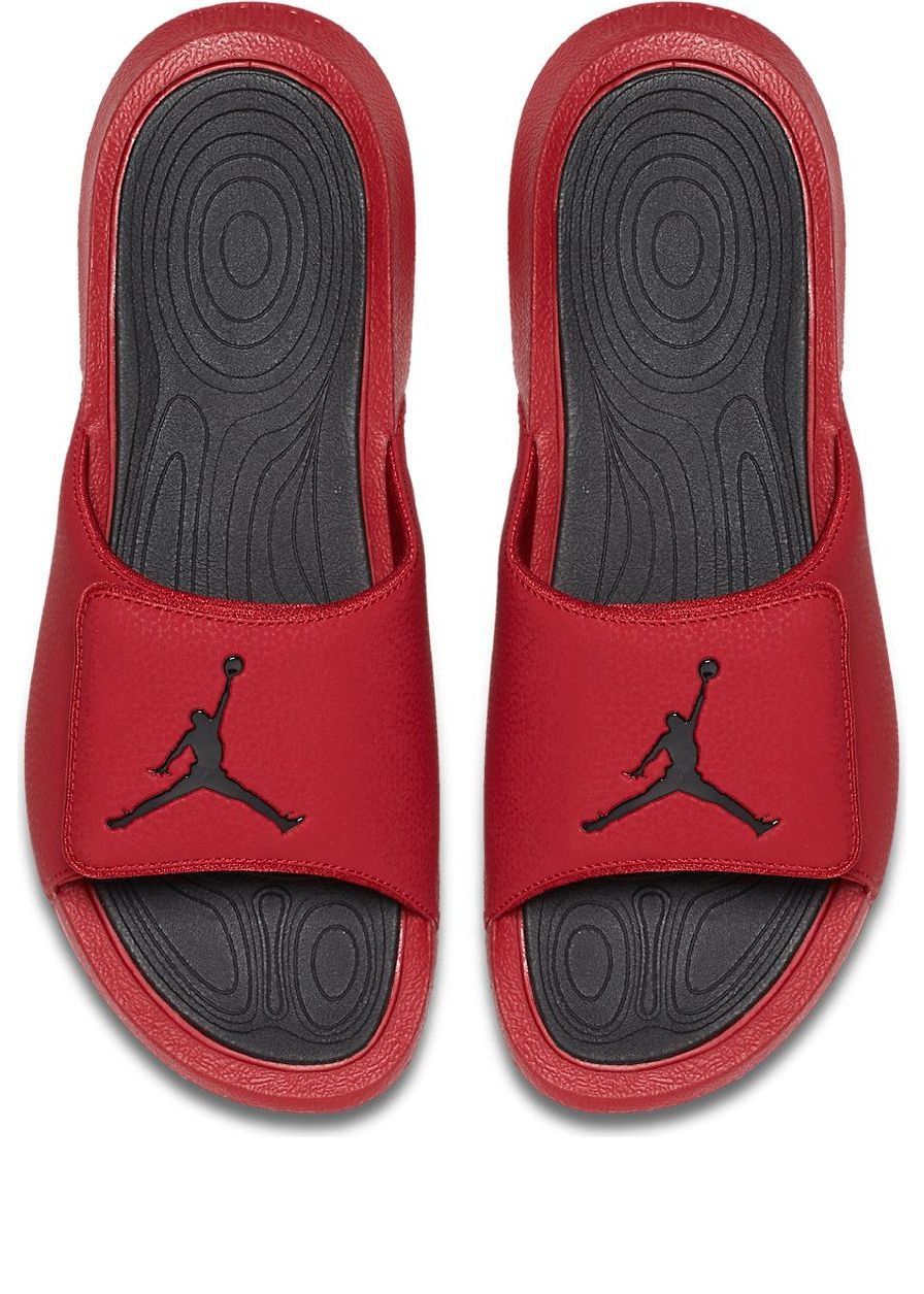 Air Jordan Hydro 6 Slide 'Gym Red Black' 881473-600