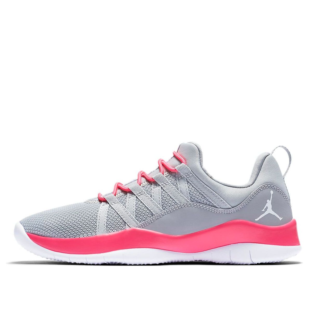 (GS) Air Jordan Deca Fly 'Grey Hyper Pink' 844371-008