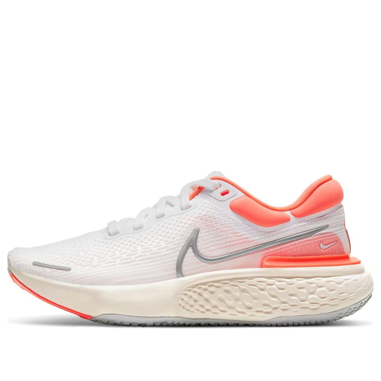 (WMNS) Nike ZoomX Invincible Run Flyknit 'White Bright Mango' CT2229-100