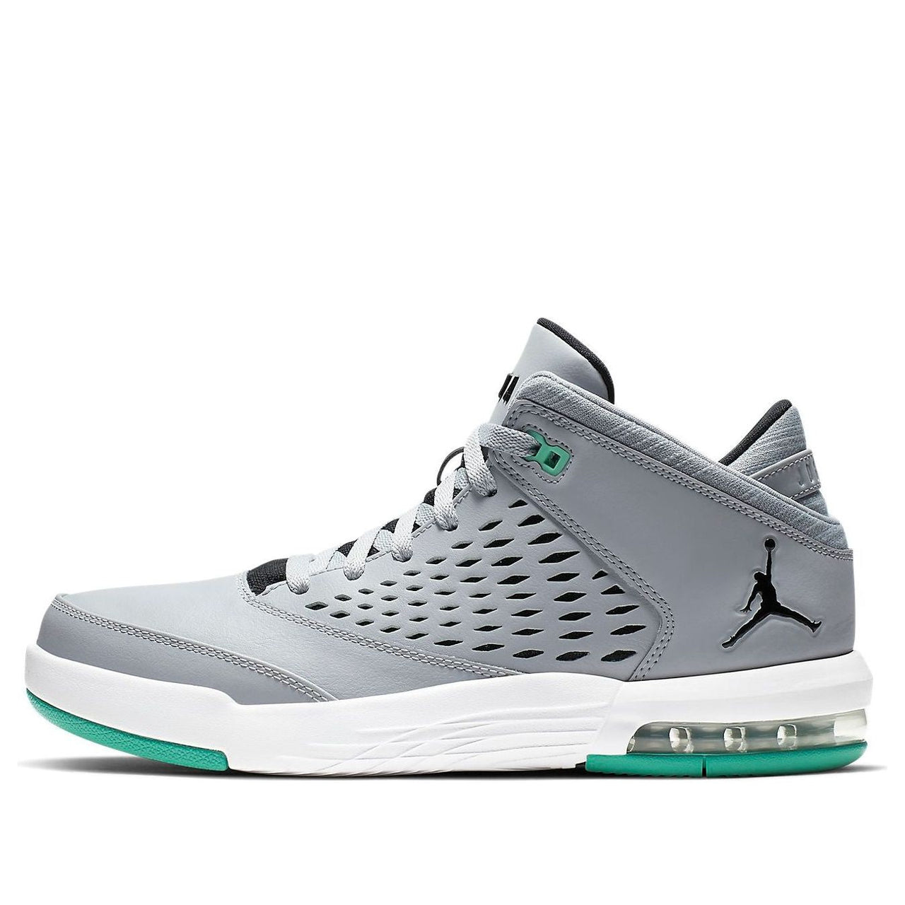 Air Jordan Flight Origin 4 Sport Shoes Grey/Green 921196-017