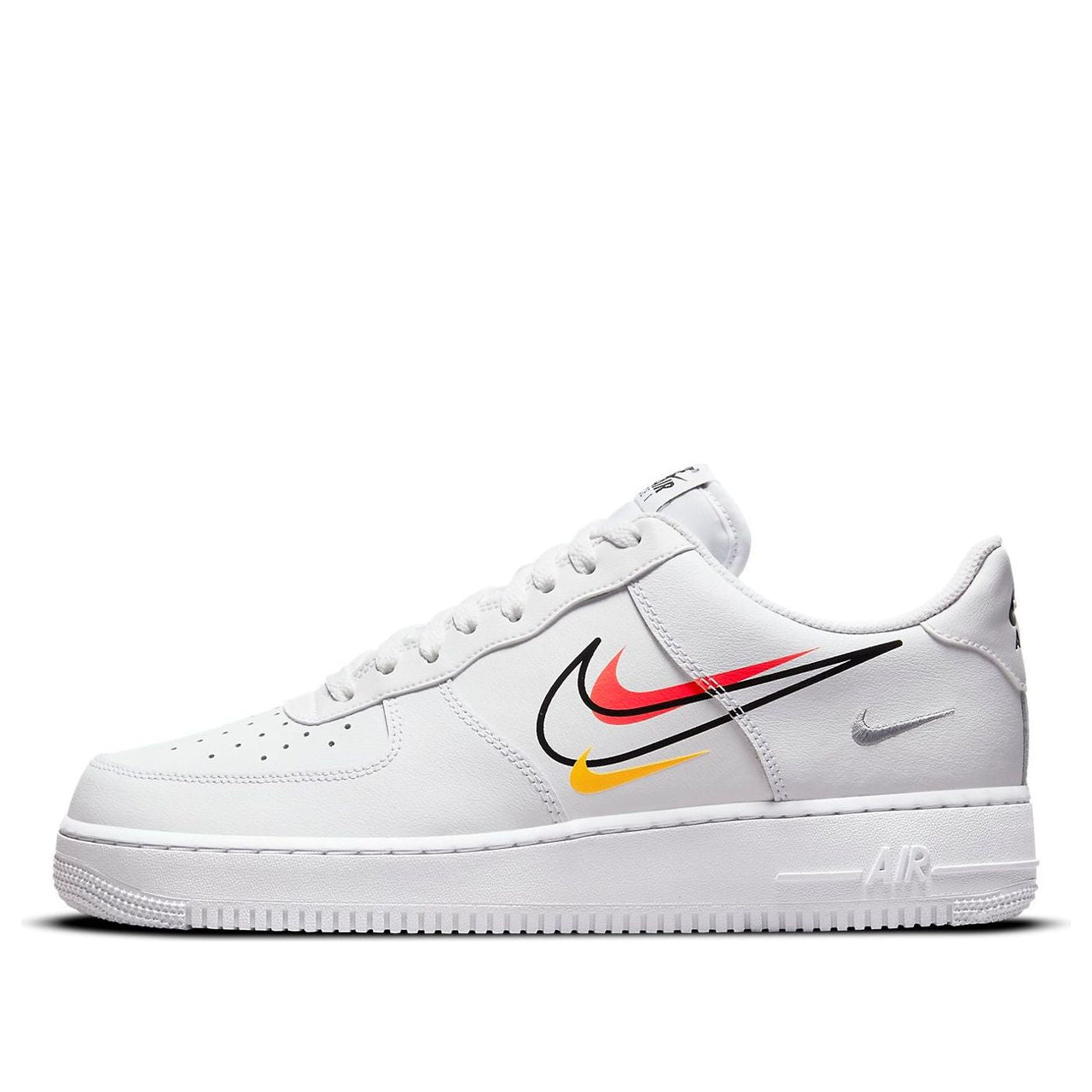 Nike Air Force 1 Low 'Multi-Swoosh Orange Yellow' DM9096-100