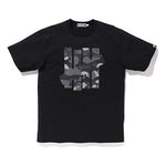 A Bathing Ape x Undefeated 5 Strikes T-Shirt 'Black' BAPE-18FW-002