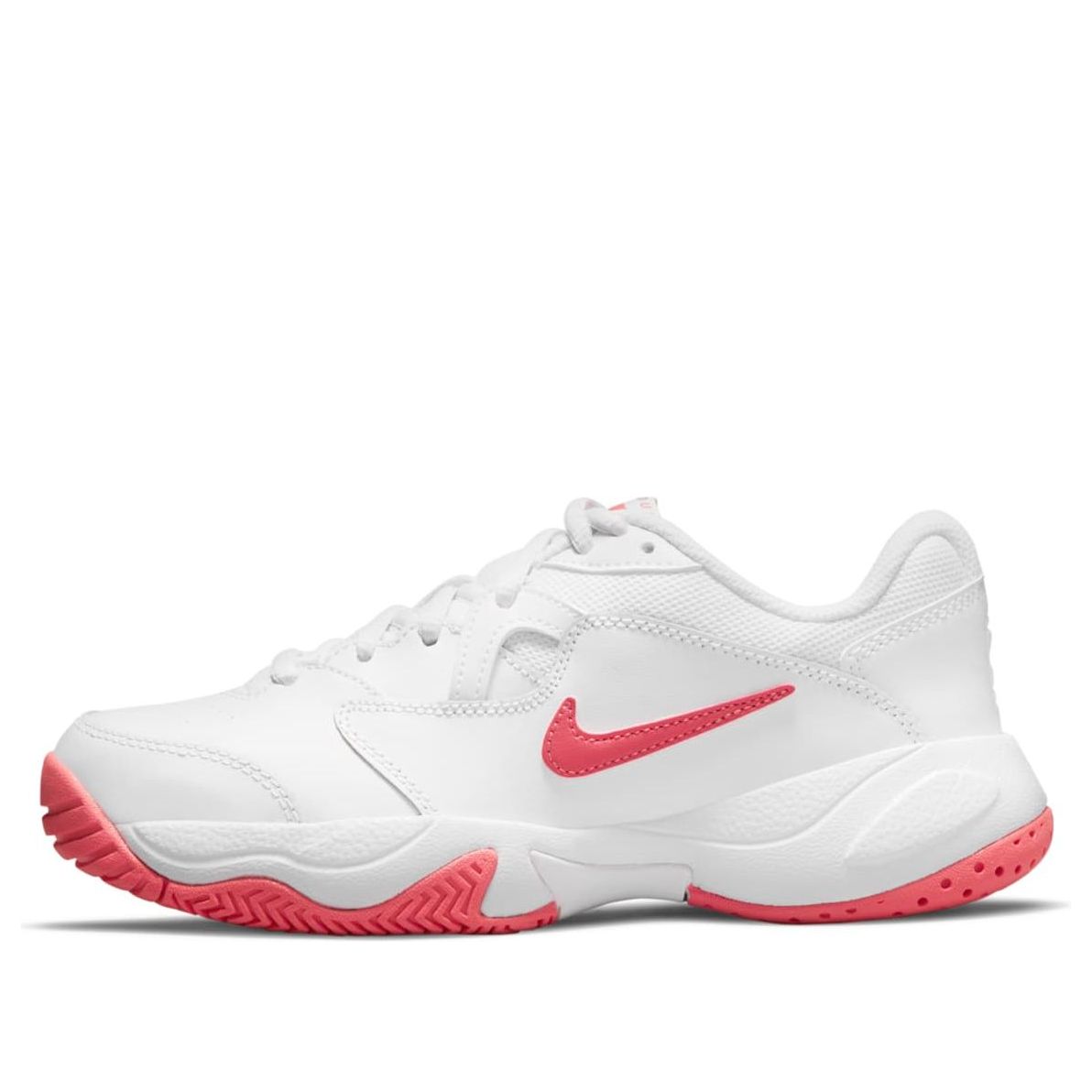 (GS) Nike Court Jr. Lite 2 'Pink White' CD0440-166