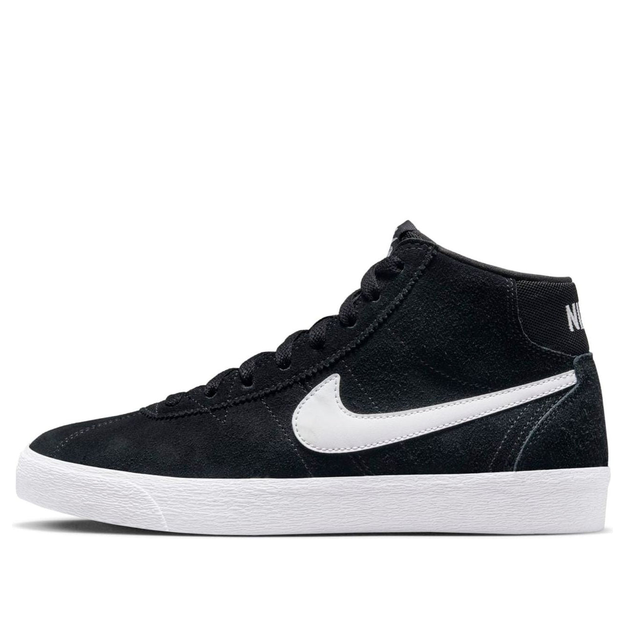 (WMNS) Nike Bruin High SB 'Black White' DR0126-001