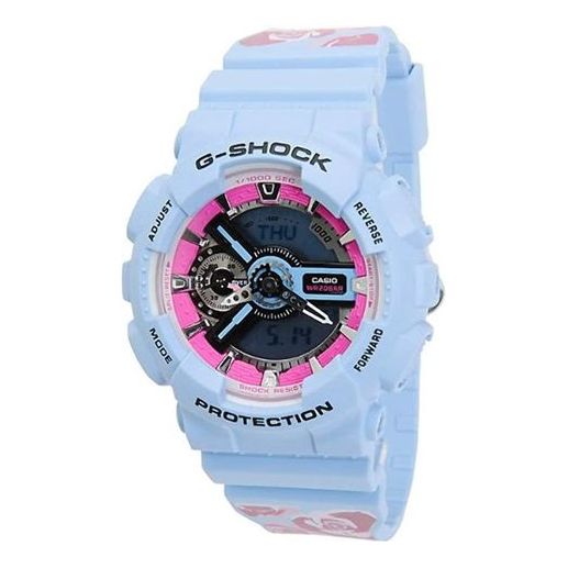 CASIO G-Shock Analog-Digital 'Light Blue' GMA-S110F-2A