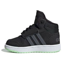 (TD) adidas Hoops Mid 2.0 'Black White Green' EE6711