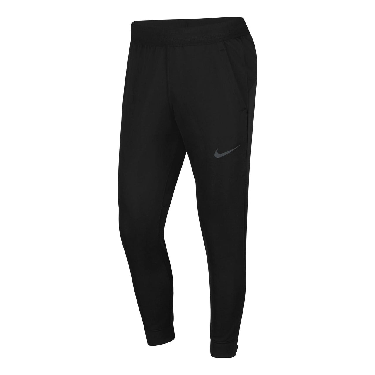 Men's Nike Logo Printing Elastic Waistband Bundle Feet Sports Pants/Trousers/Joggers Black DM1101-010