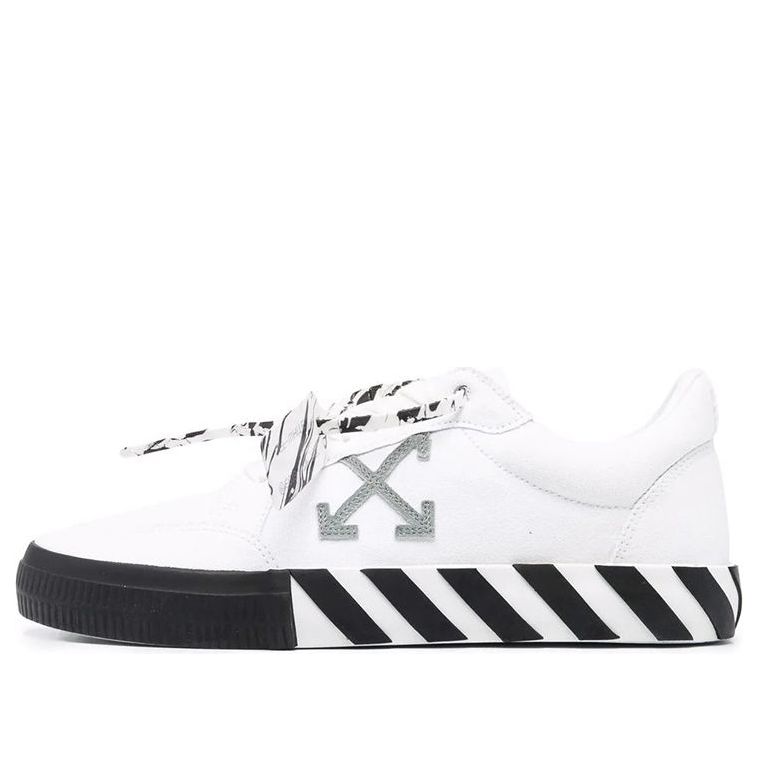 Off-White Low Vulcanised Arrows Sneakers White/Black OMIA085F21FAB0010155