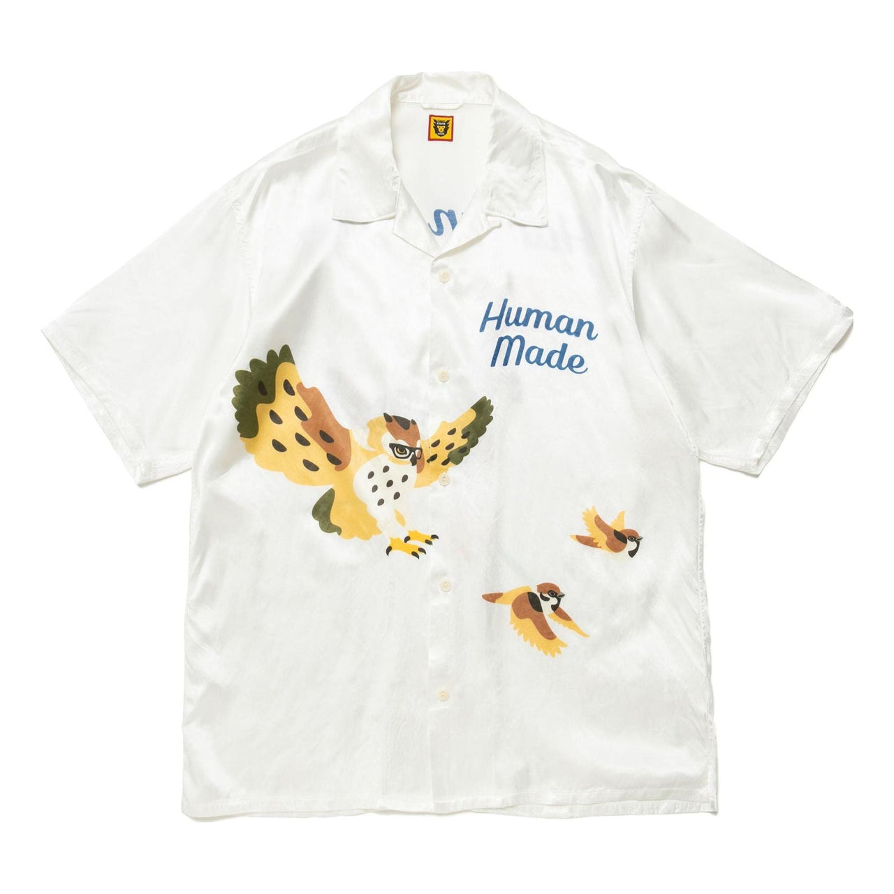 HUMAN MADE Graphic Aloha Shirt 'White' HM25SH017